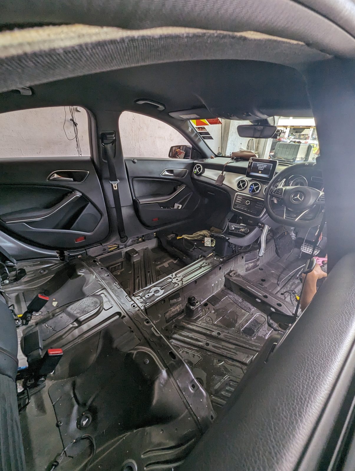 Inside Yigo Garage in Ubi